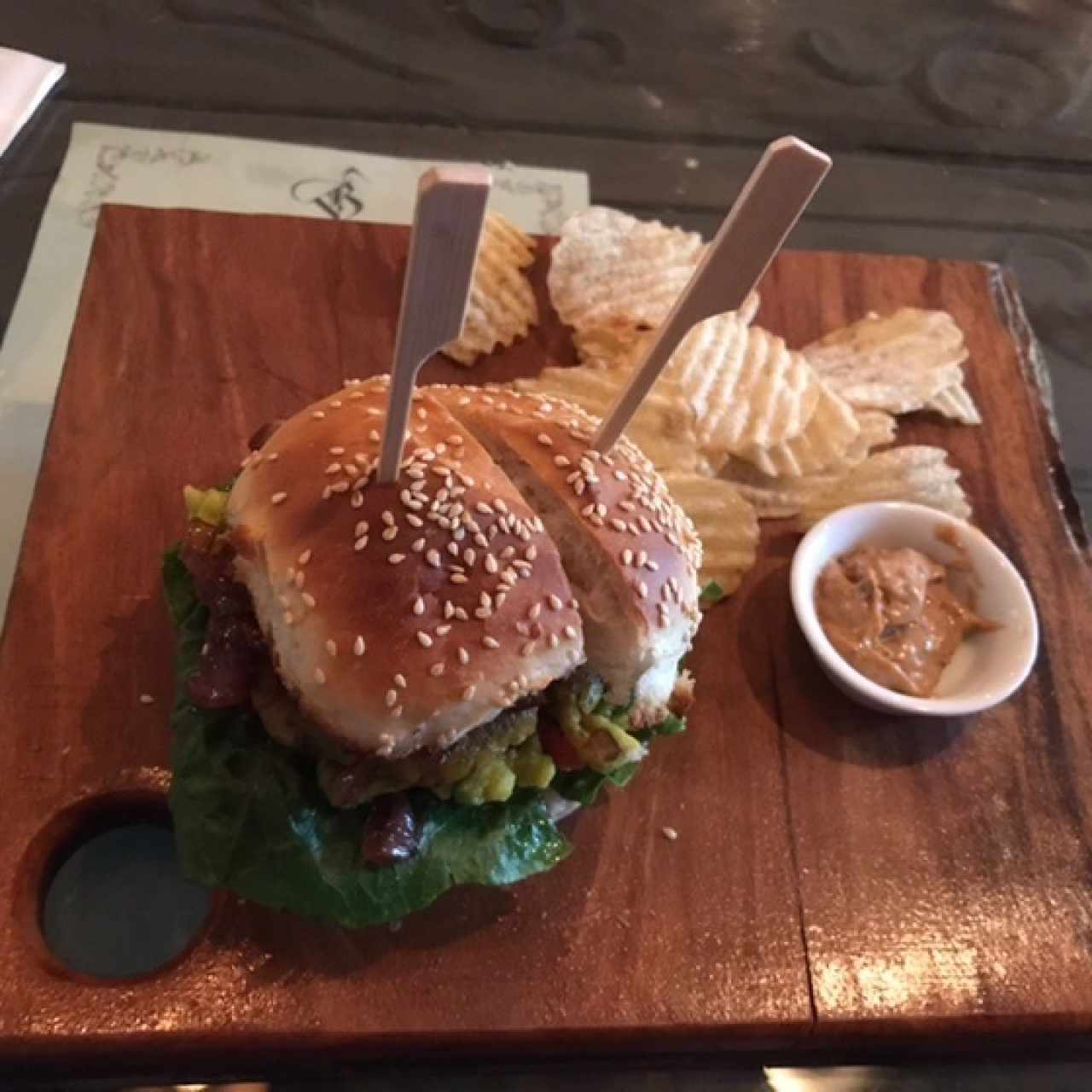 Hamburguesa vegetariana