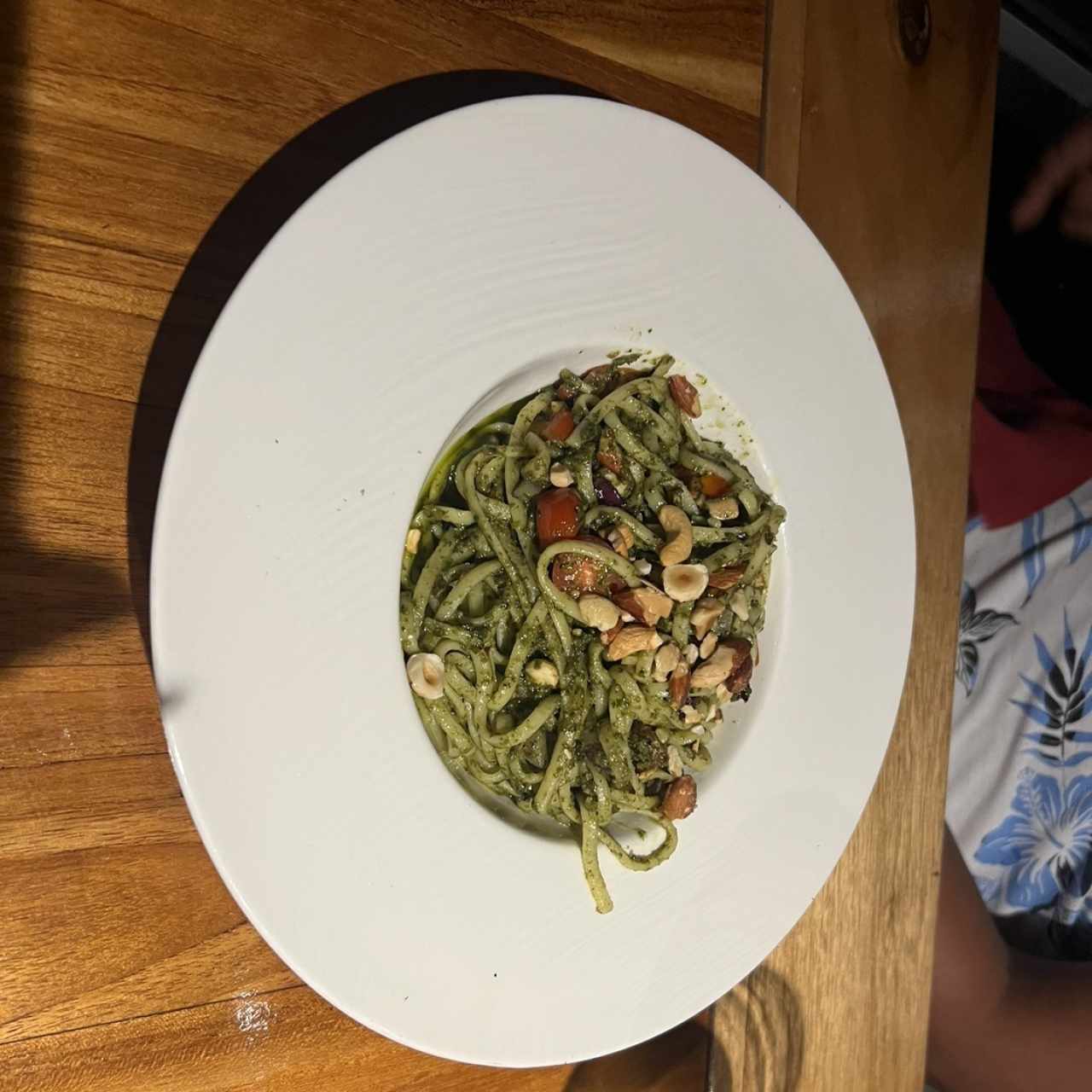 Linguini al pesto