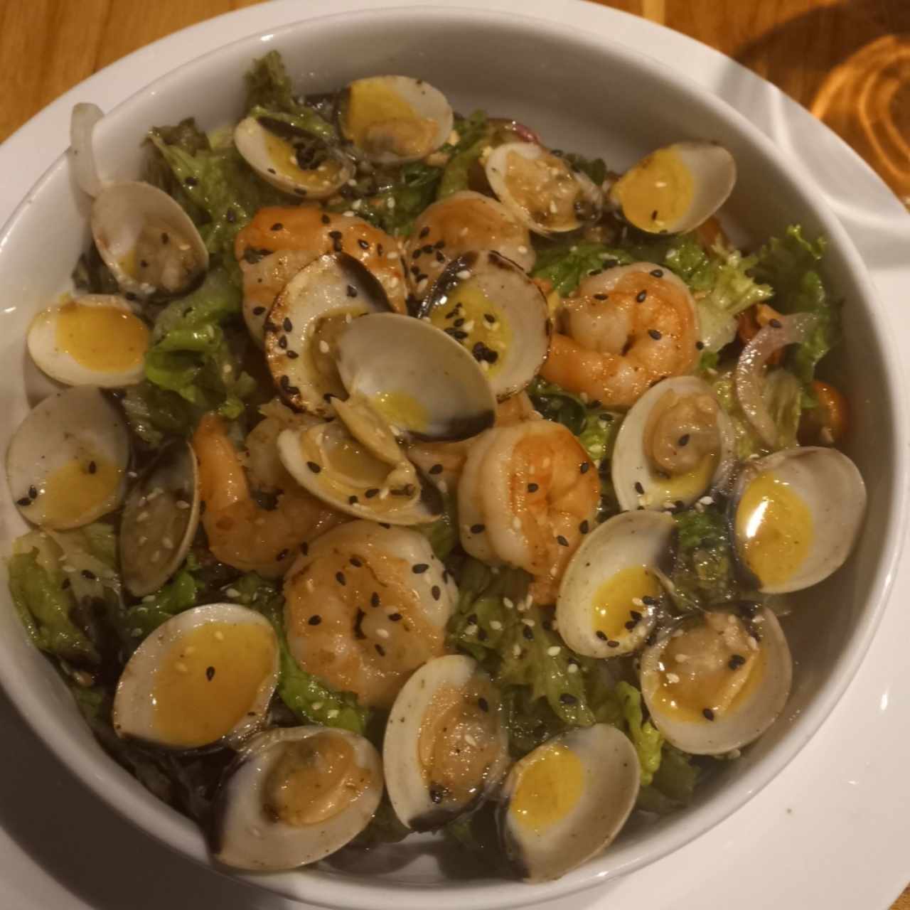 ensalada de mariscos