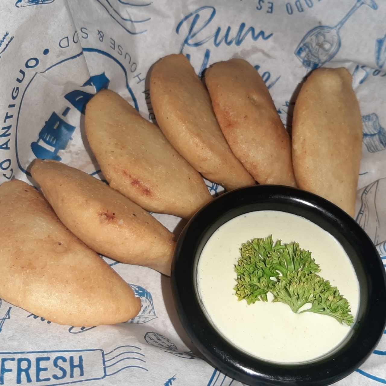 empanaditas de pollo