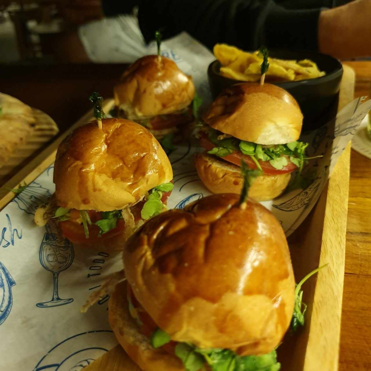 mini hamburguesitas