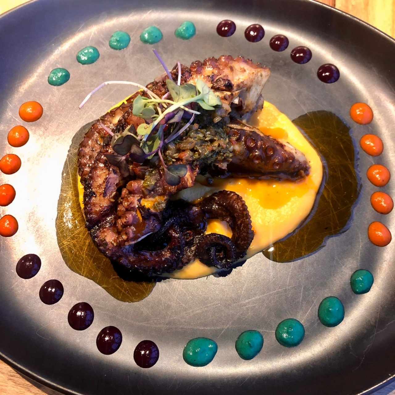 Pulpo al carbón