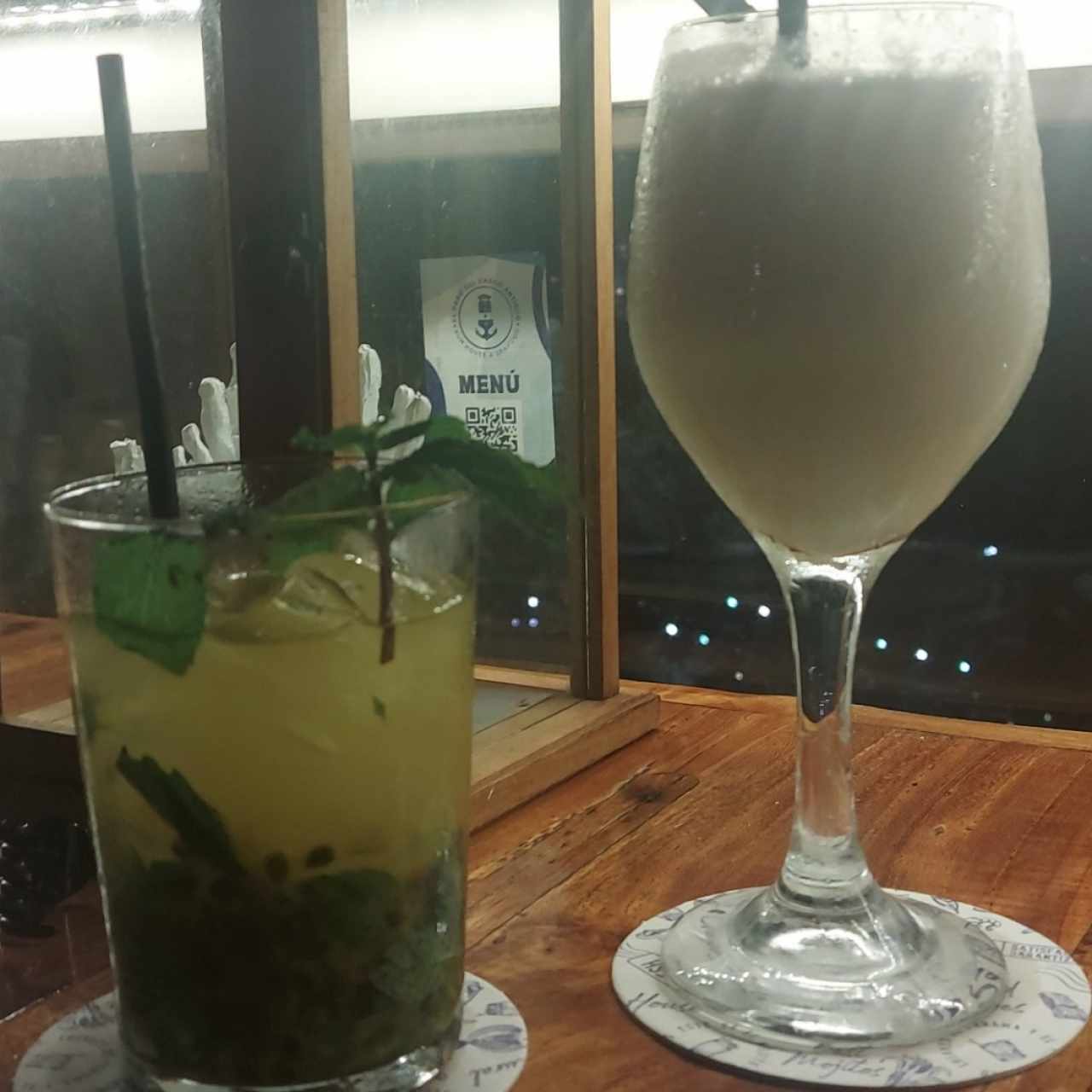 Mojito y Piña Colada muy rica