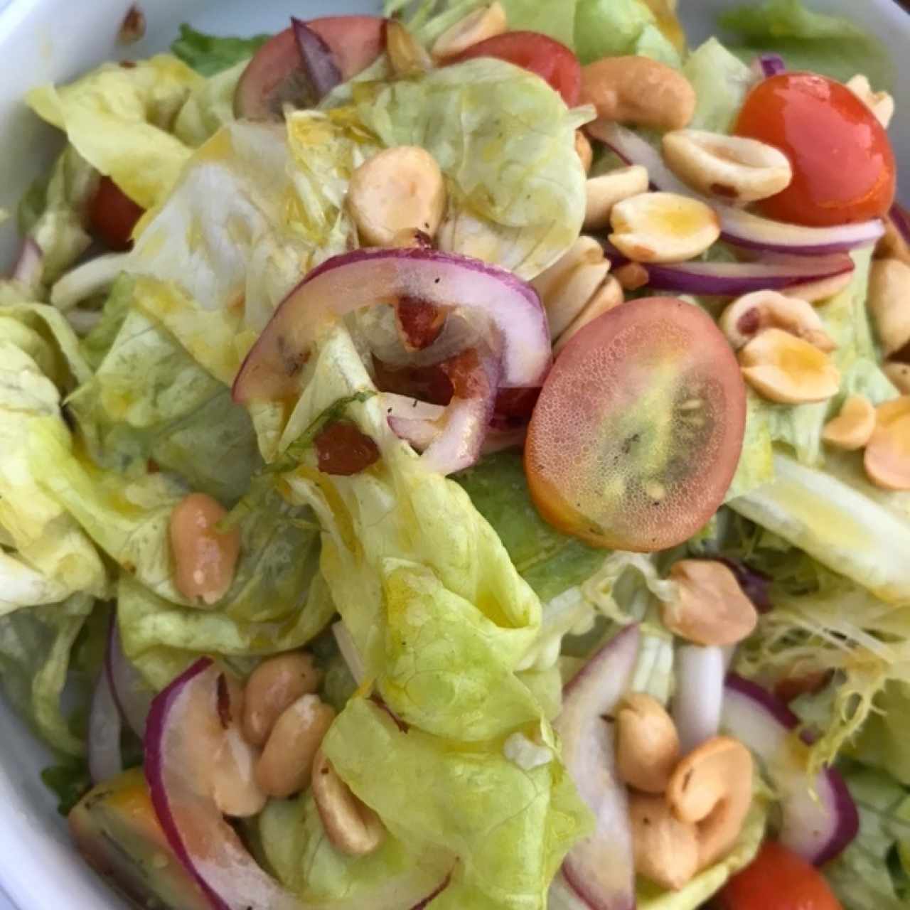 ensalada con frutos secos