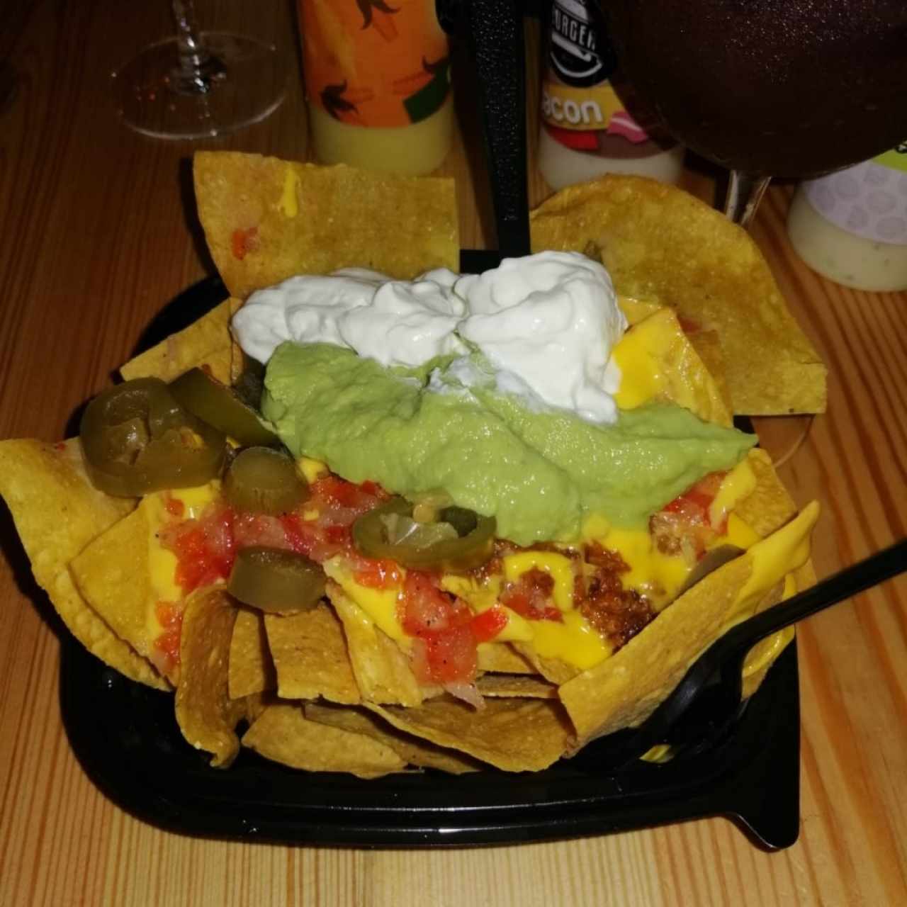 Nachos  Casco  Burguer 