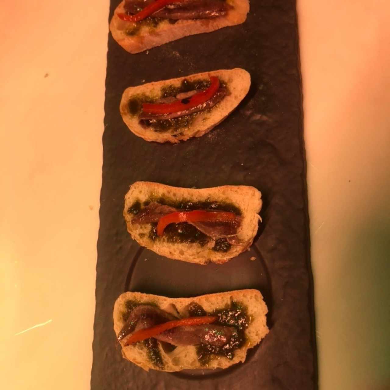 ENTRADAS - Bruschetta de la casa