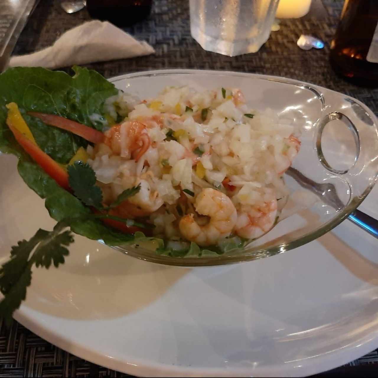 Ceviche de camarón