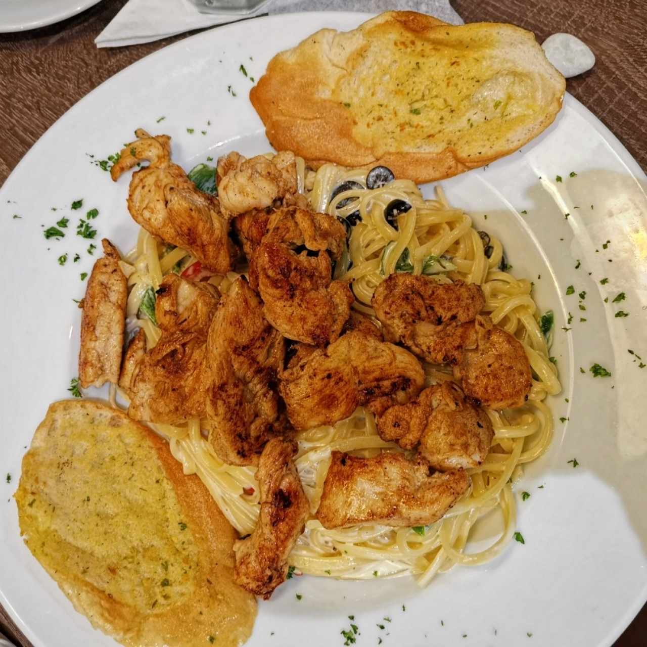 Pastas - Linguini con Pollo