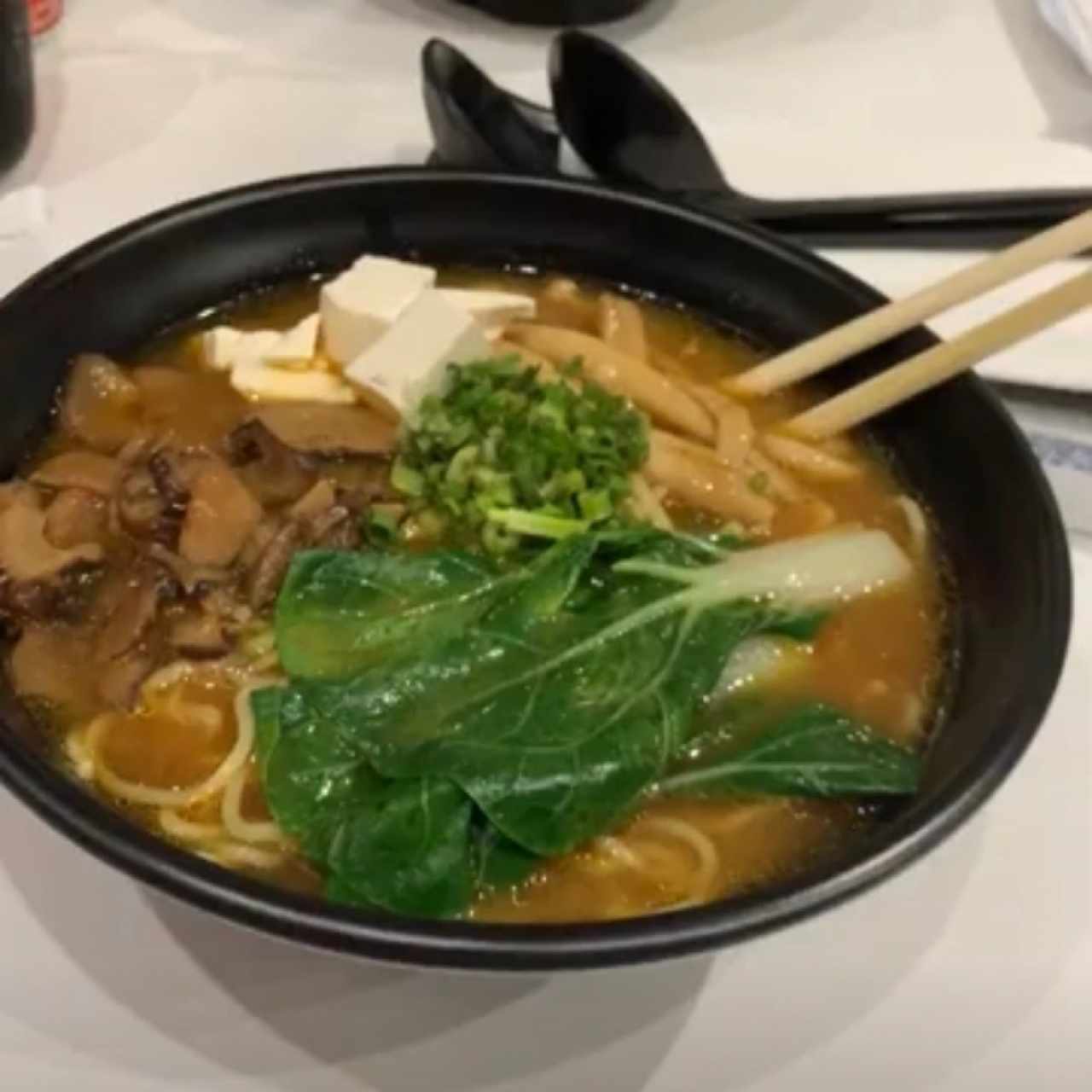 Ramen menú - Midori green