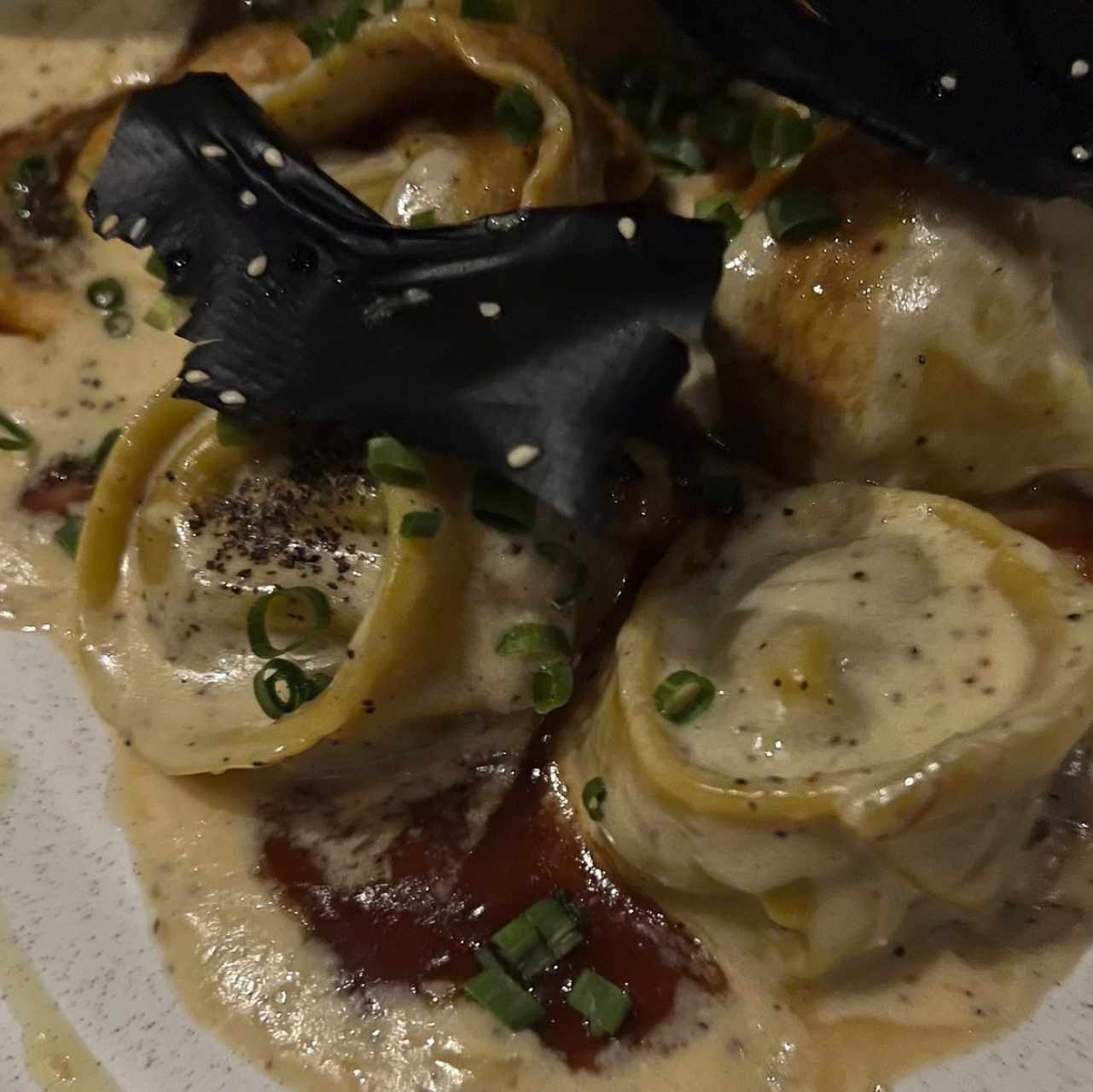 Ravioli de Shortrib