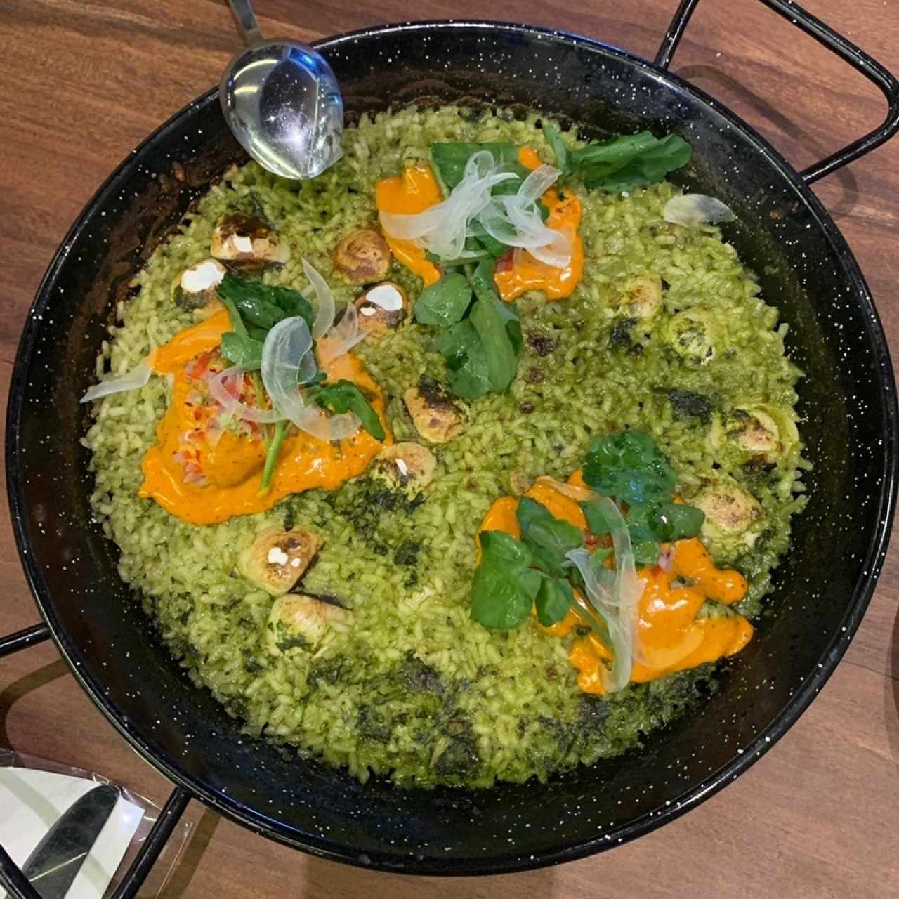 arroz verde