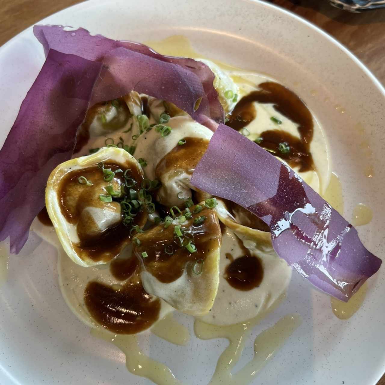 Ravioli de Shortrib