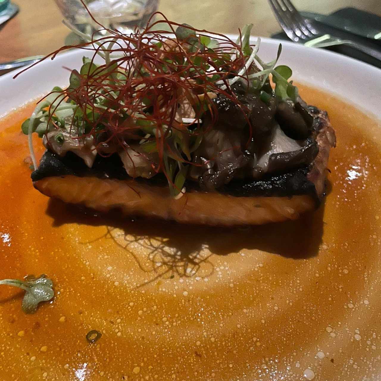 Salmon miso