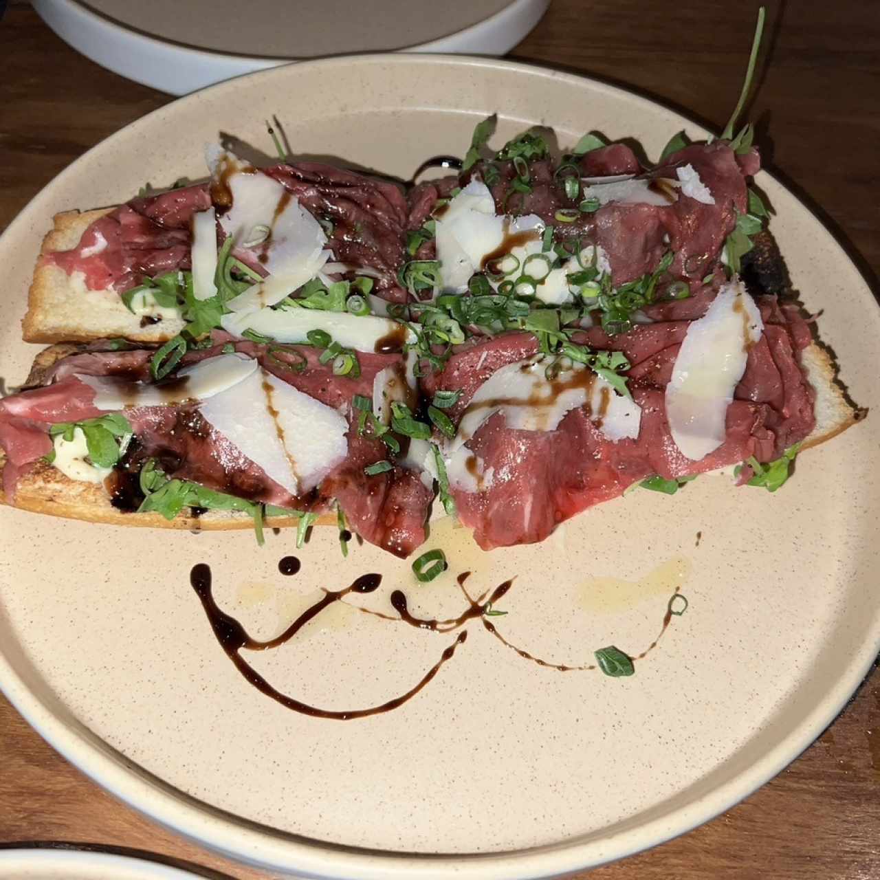 Entradas - Bruschetta de Carpaccio