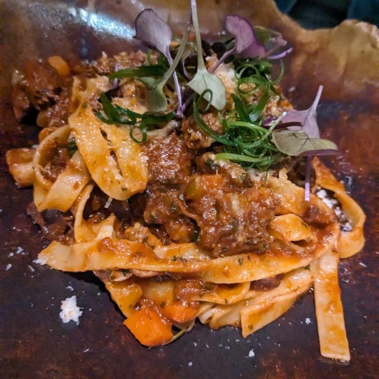 Pappardelle al Ragú de Cordero