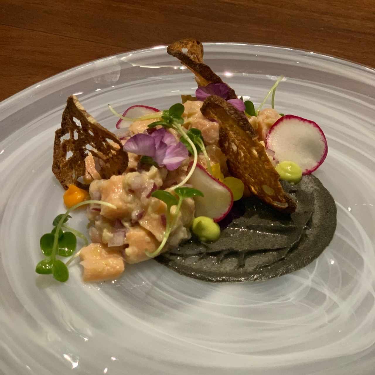 tartare de salmon 