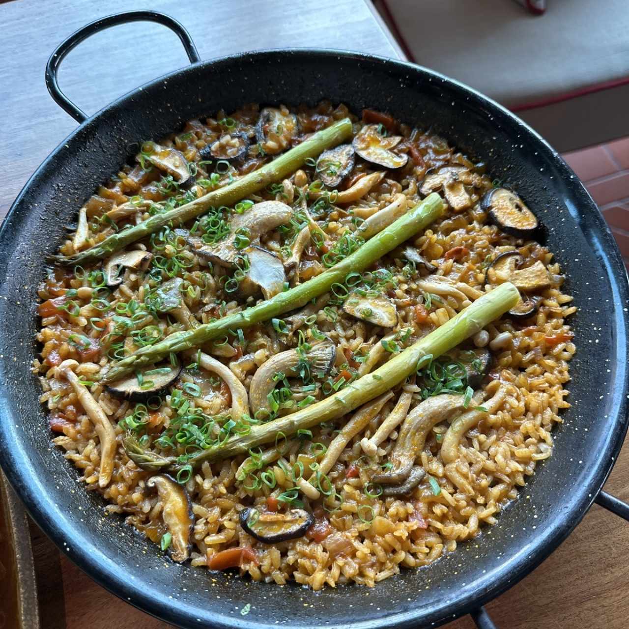 Arroz con Hongos