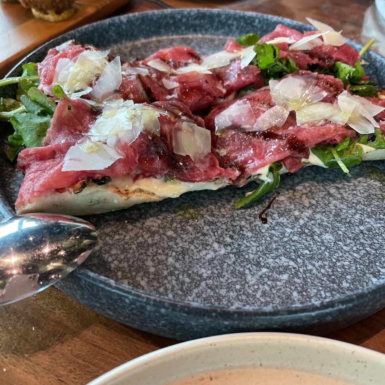 Bruschetta carpaccio