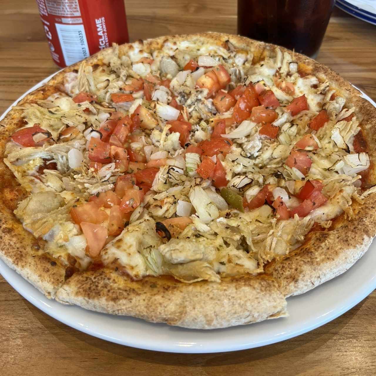 Pizza de pollo 