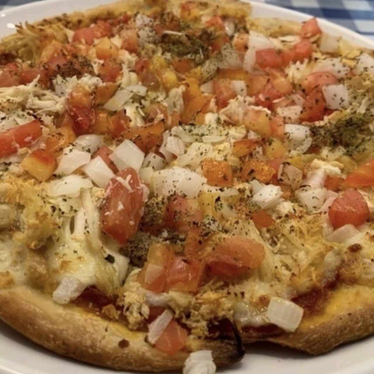 Pizza de pollo