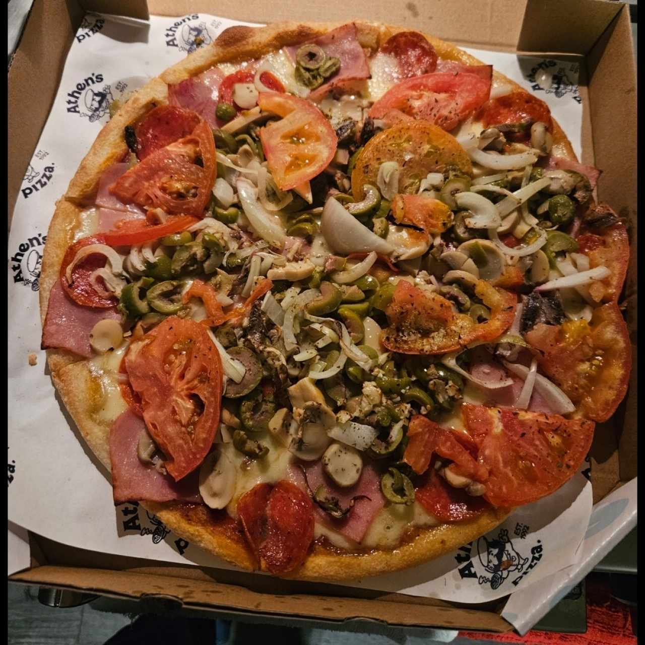 Pizzas especiales - Pizza atheniense