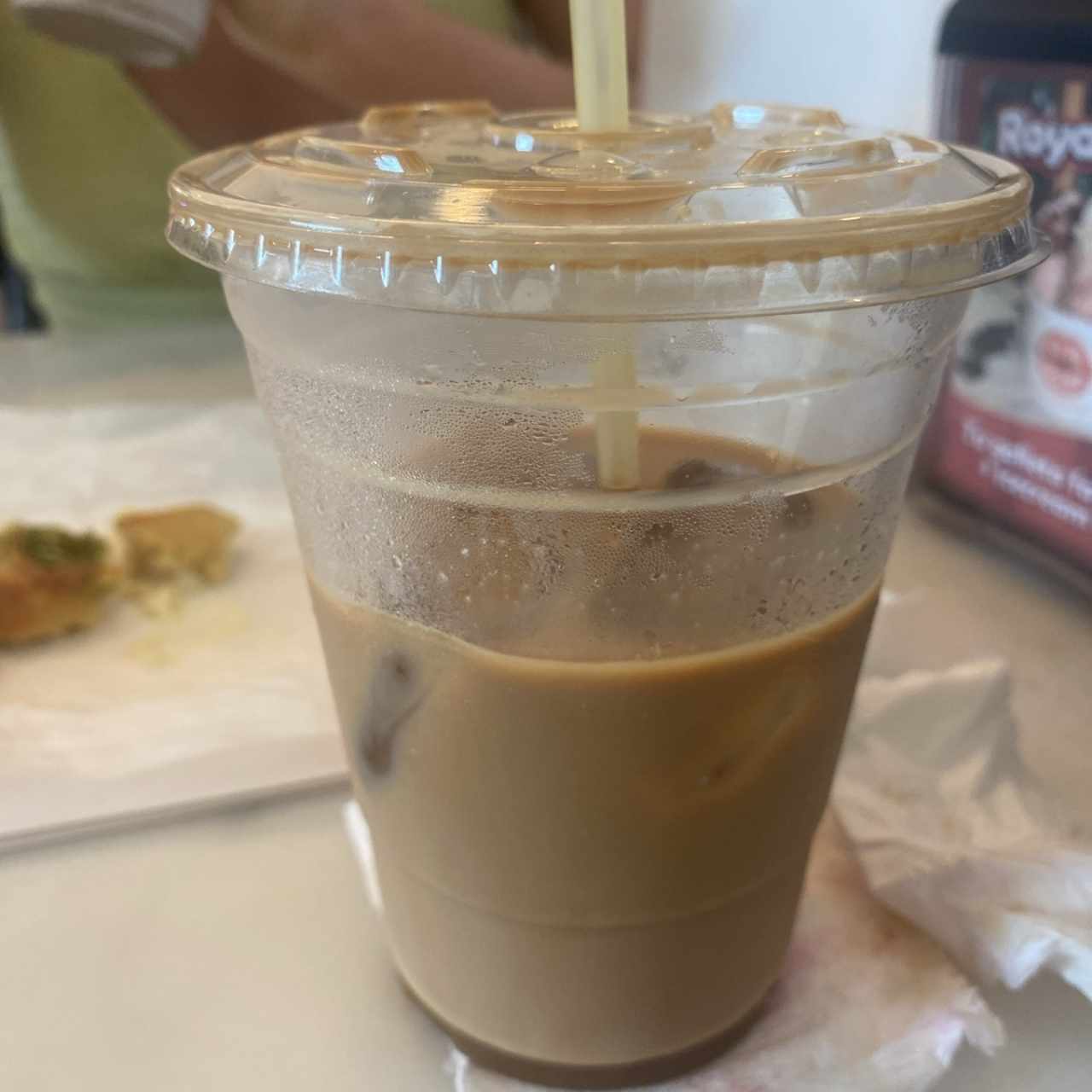 Caramel ice coffee