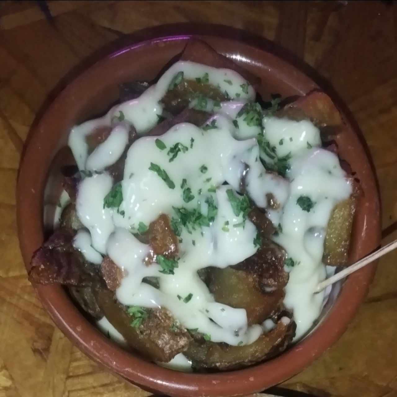 Papas al alioli