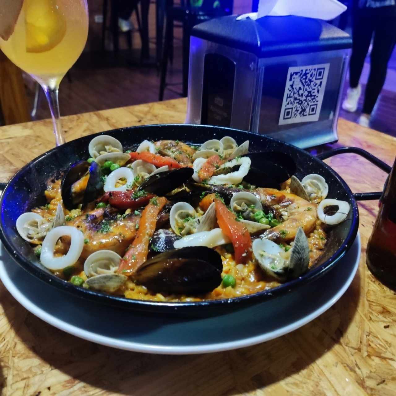 paella para 2 personas