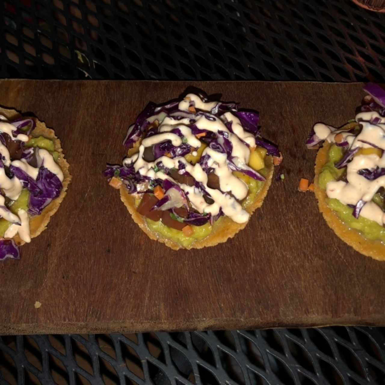 Tostadas de tartar de atún