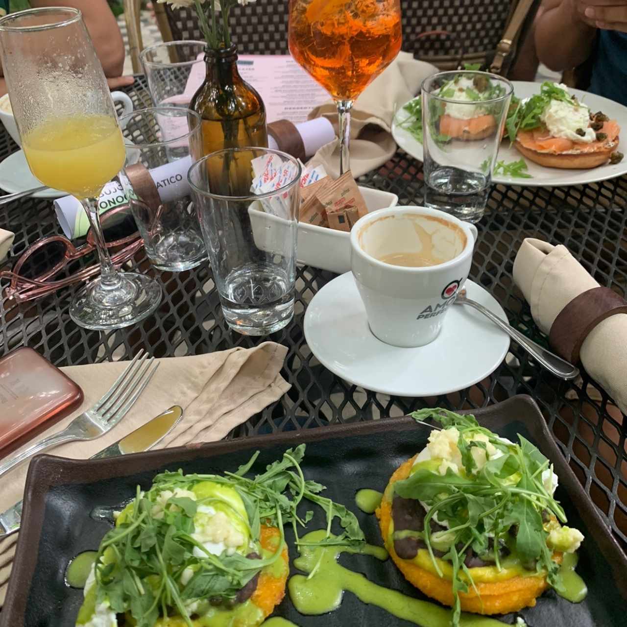 Bagel de Salmon Ahumado