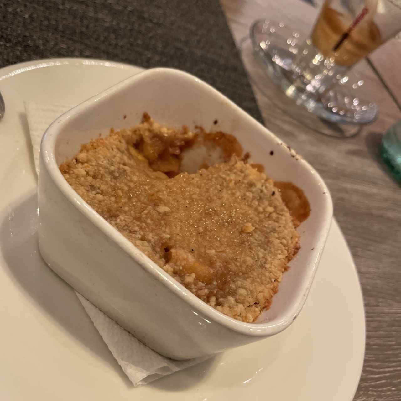 Postres - Crumble de Manzana