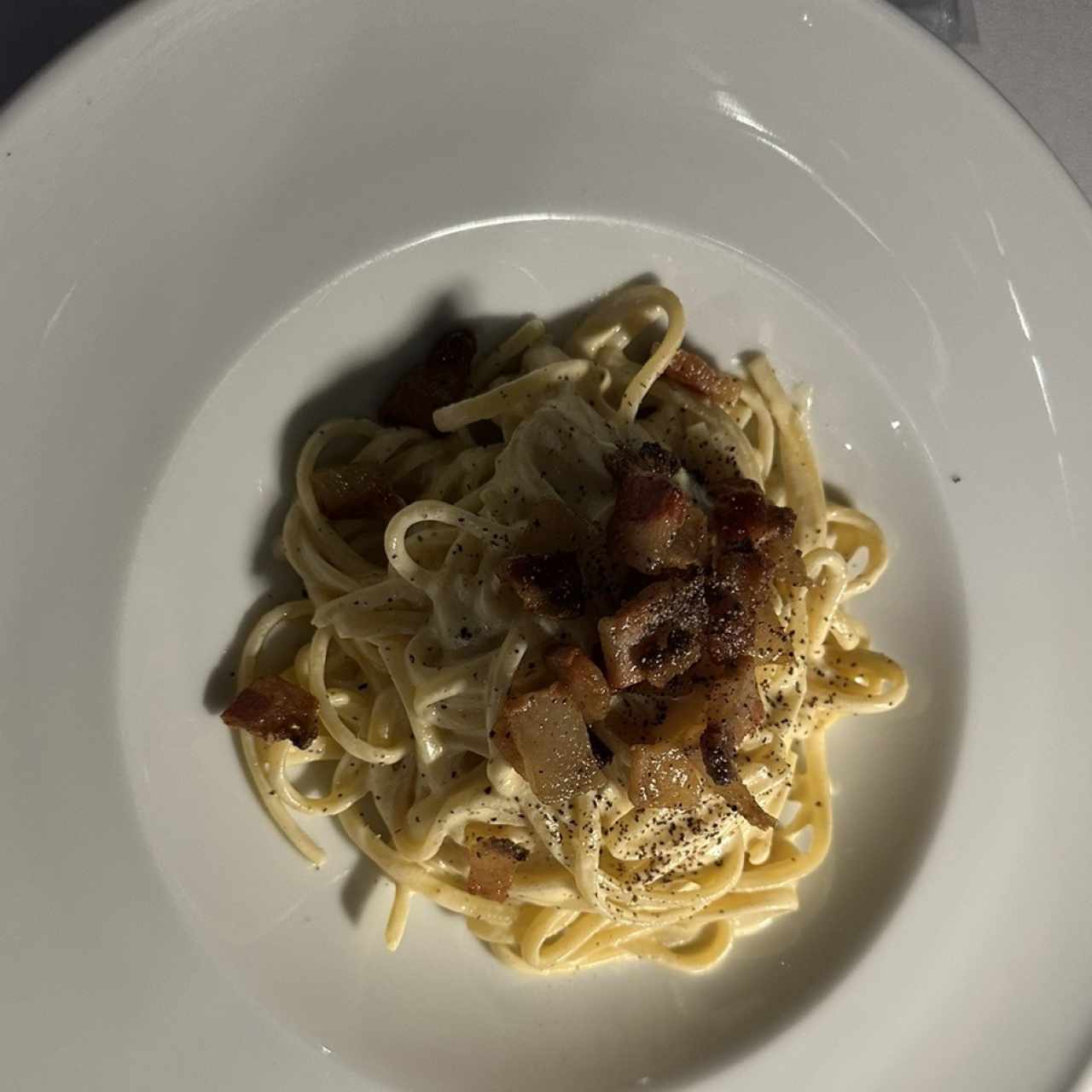 Pastas - Fettuccine Carbonara