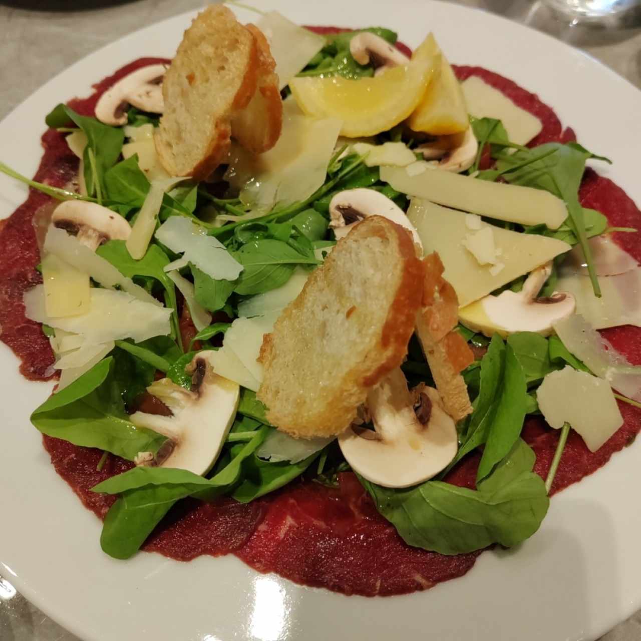 Carpaccio de Res