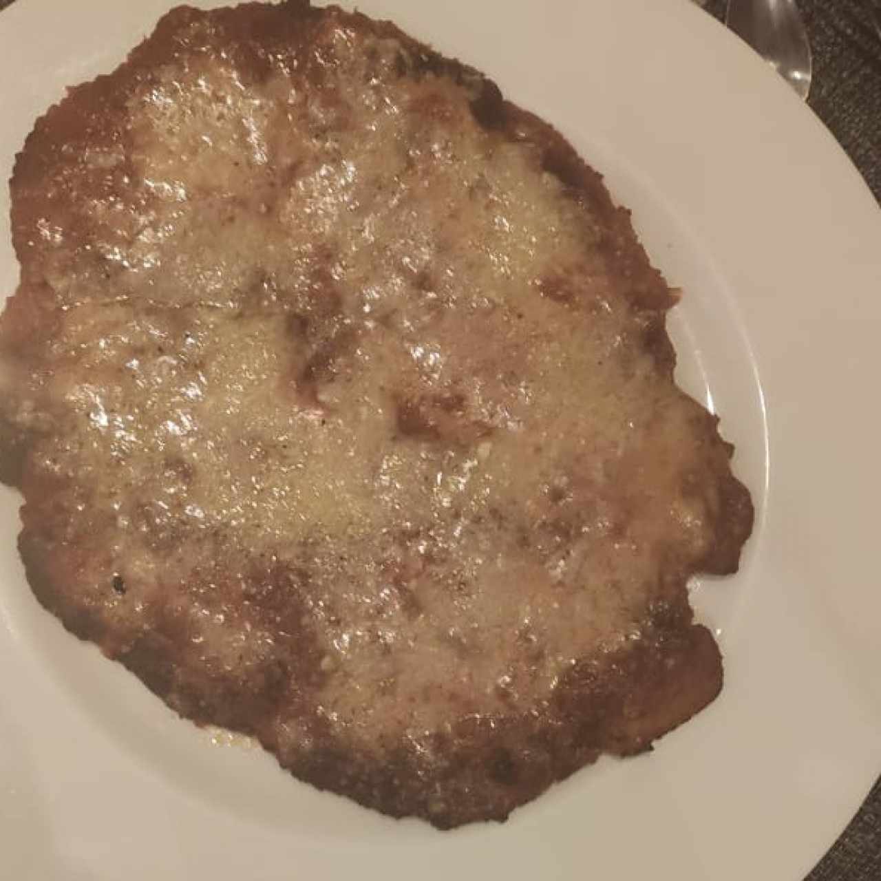 Milanesa de pollo a la parmesana 