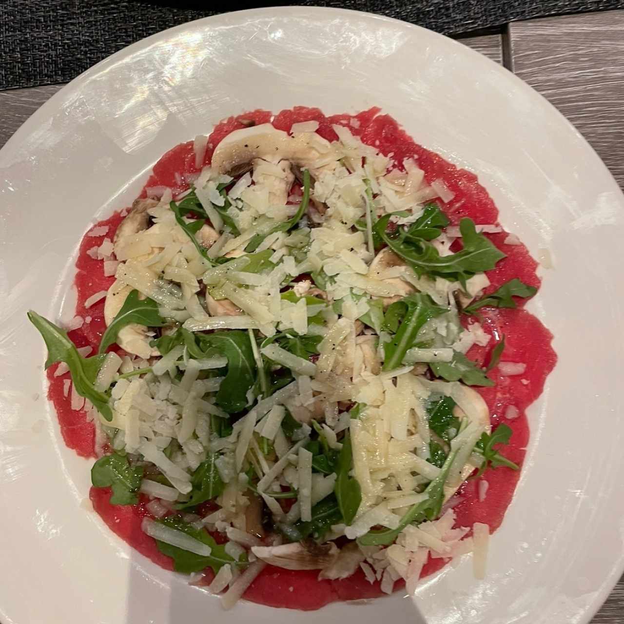 Carpaccio de lomito 