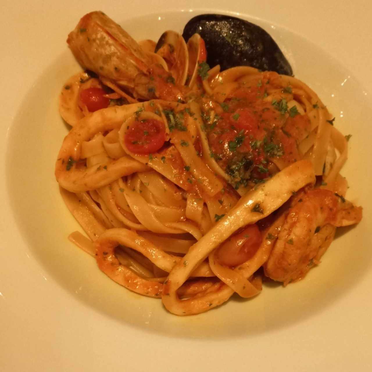 fettuccine frutti de mare