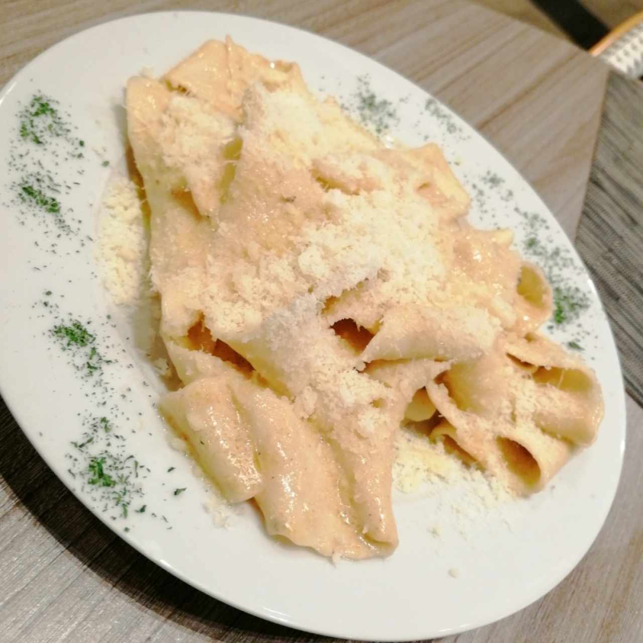 Pasta acompañante del Lomito