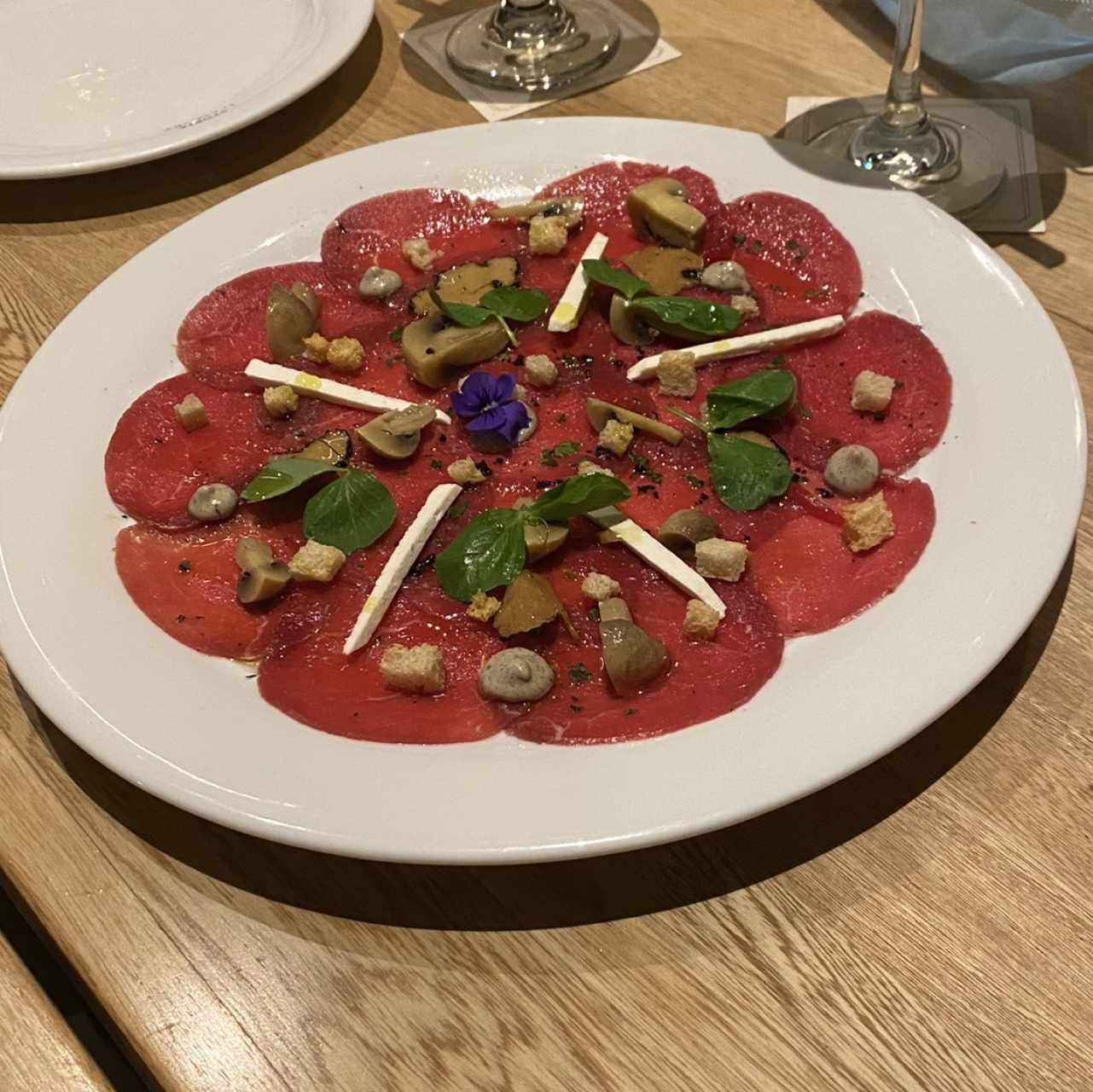 Antipasti - Carpaccio Di Manzo