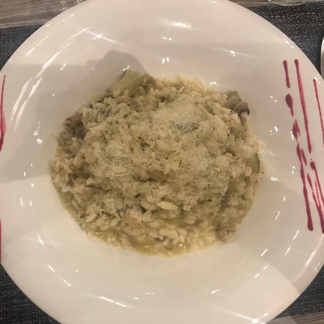 RISOTTO FUNGHI E CARCIOFI