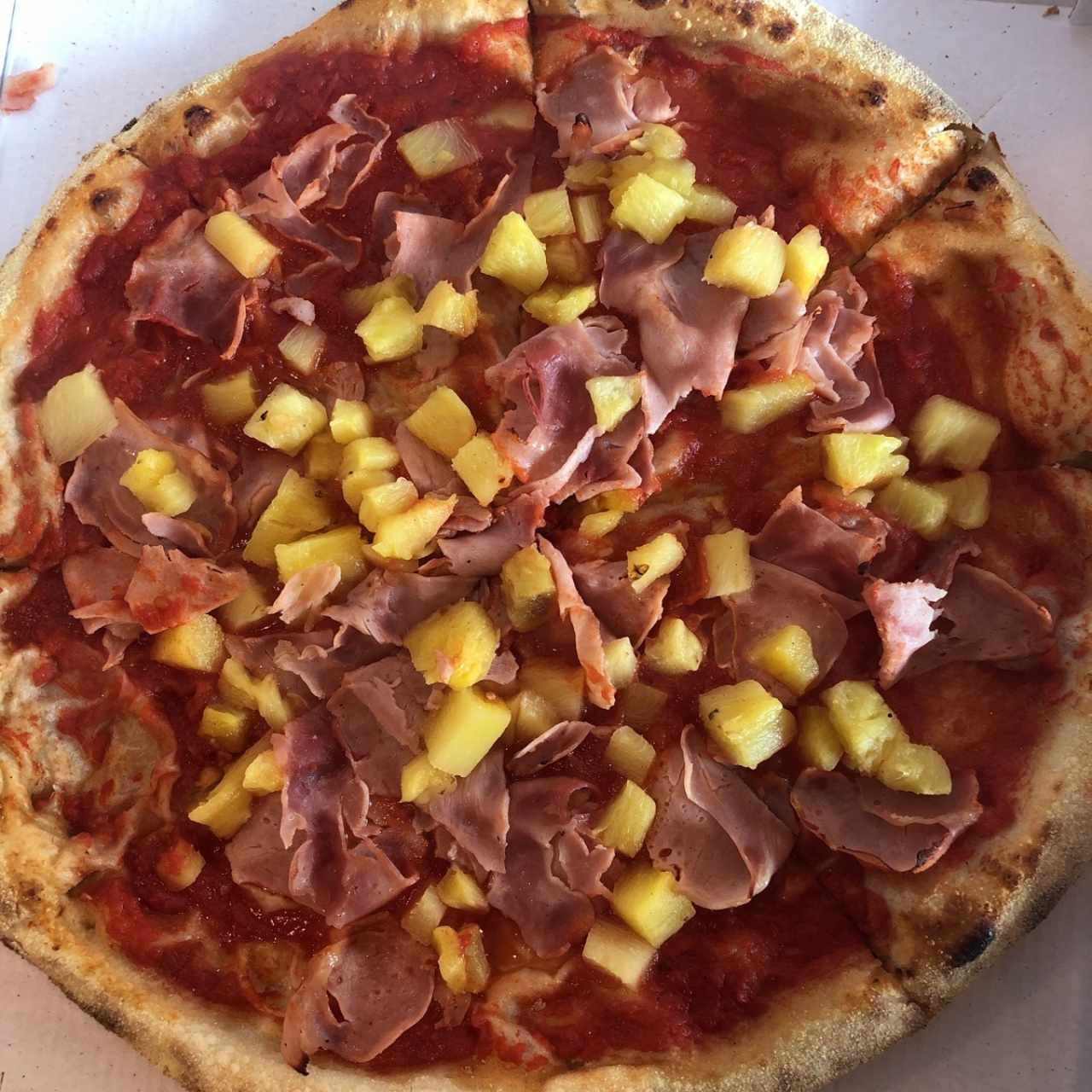 Pizzas Rojas - Hawaiana