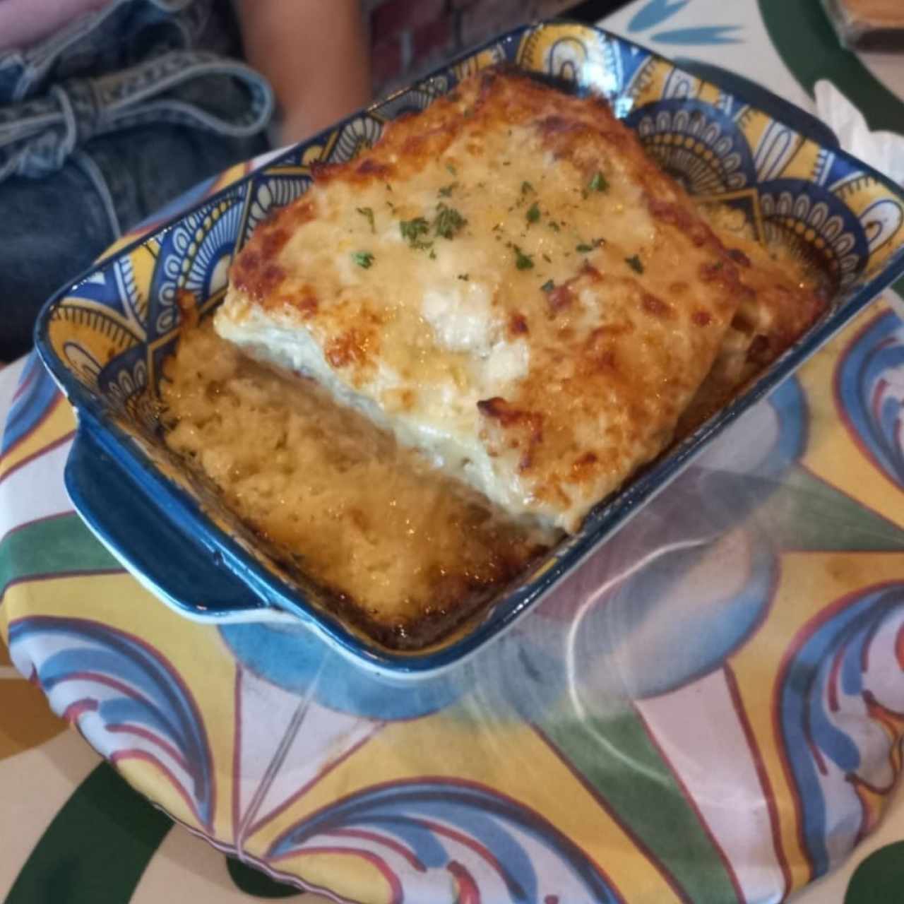 Lasagna de pollo 