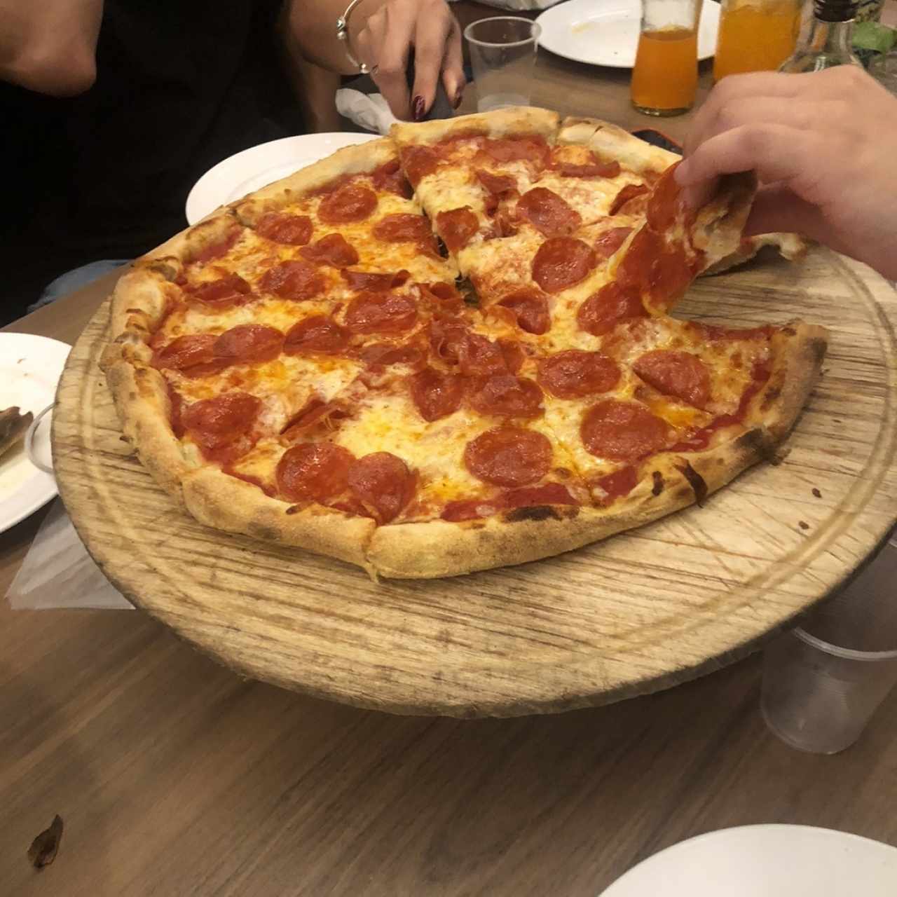 Pizza de pepperonni