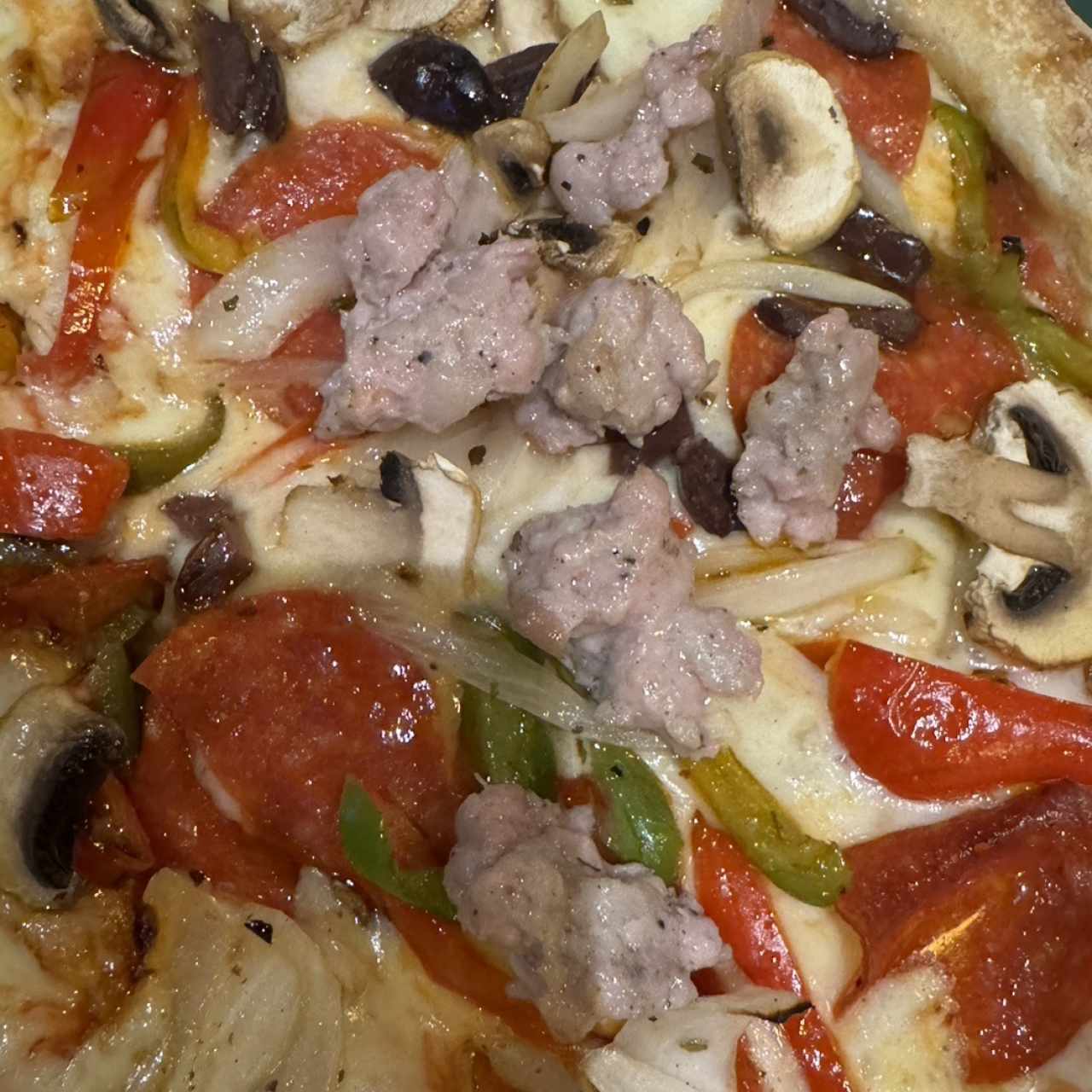 Pizzas Rojas - Combinación