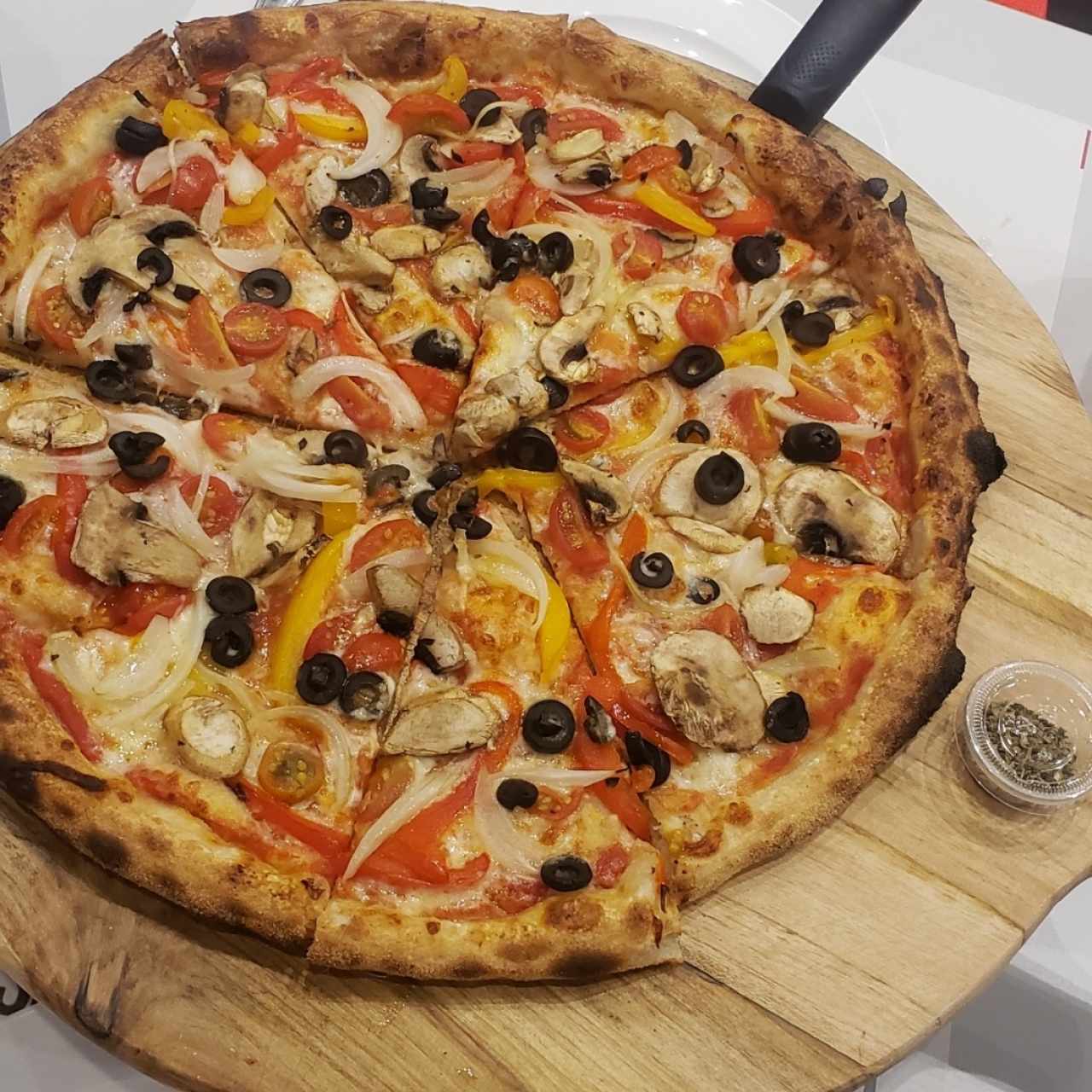 pizza vegetariana 