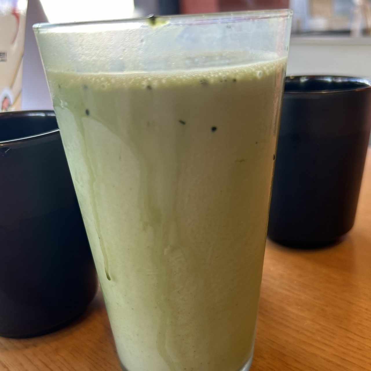 Matcha latte frio 