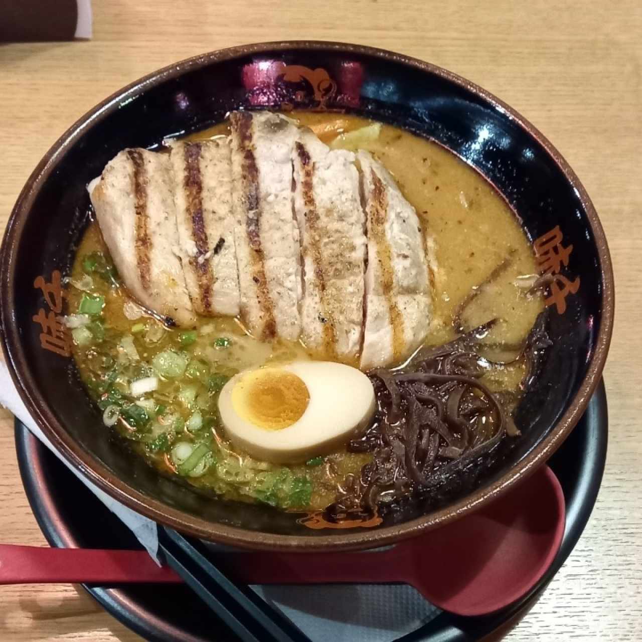 changrilled chicken ramen