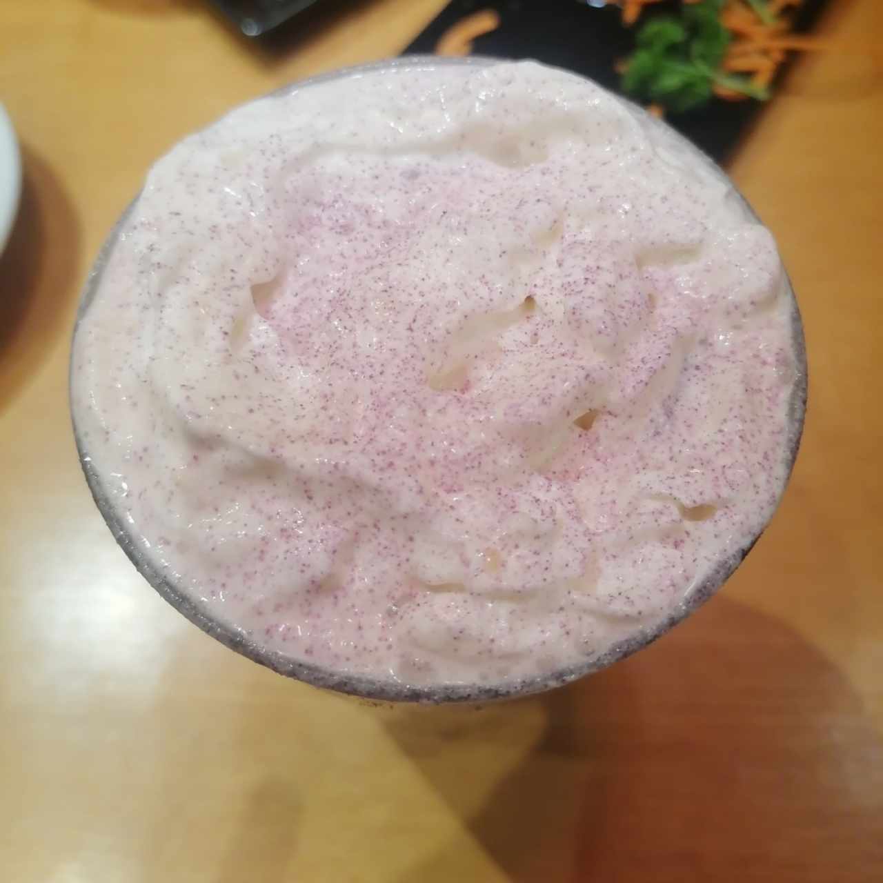 Taro bubble tea