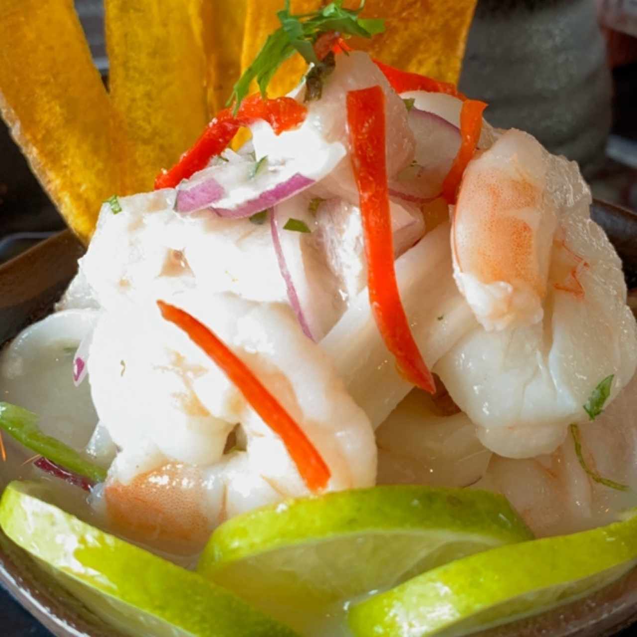 ENTRADAS FRÍAS - CEVICHE MIXTO