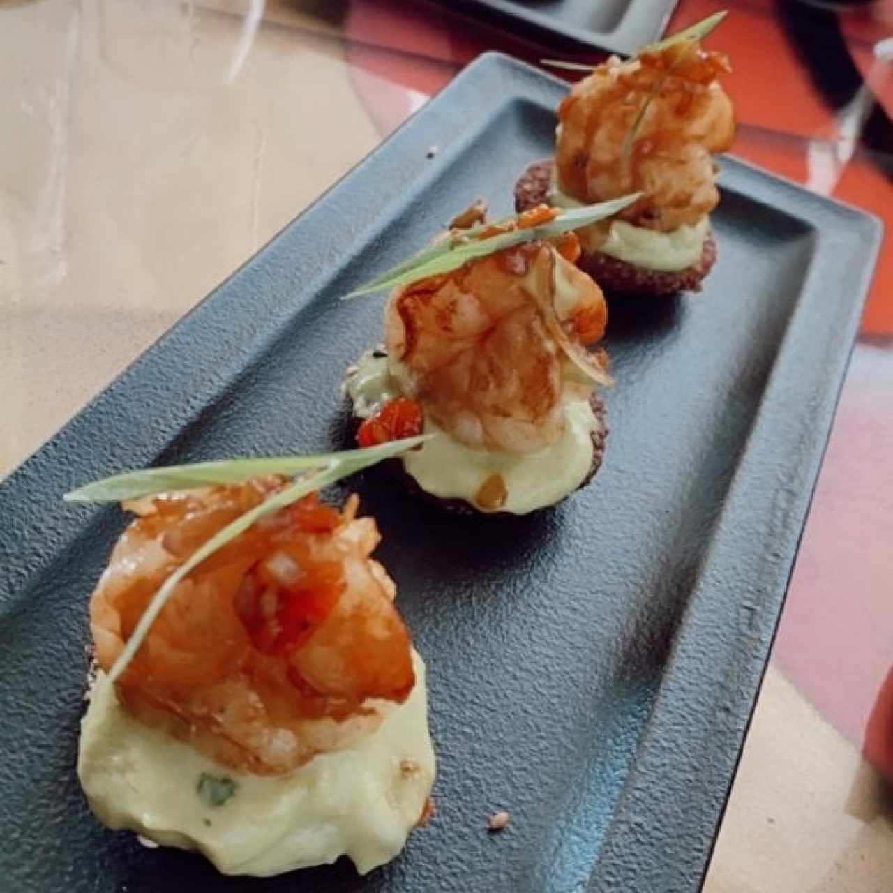 kampai de langistinos 🤩😍 divinoooo !! excelente servicio 