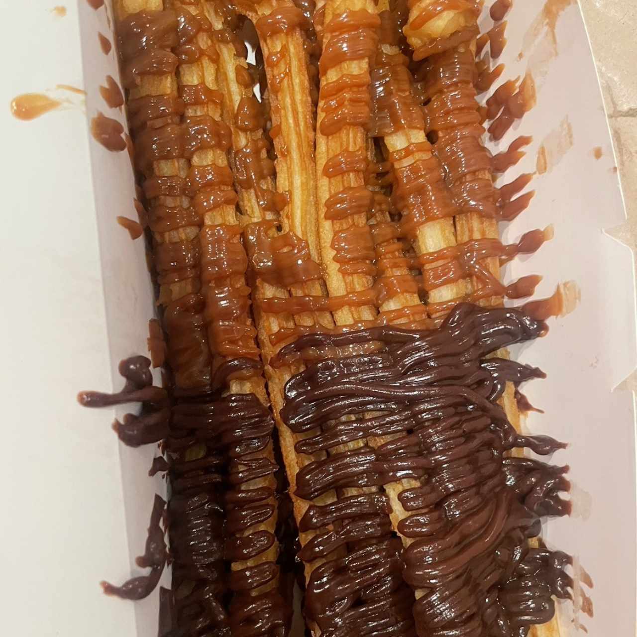 Churros glaseados